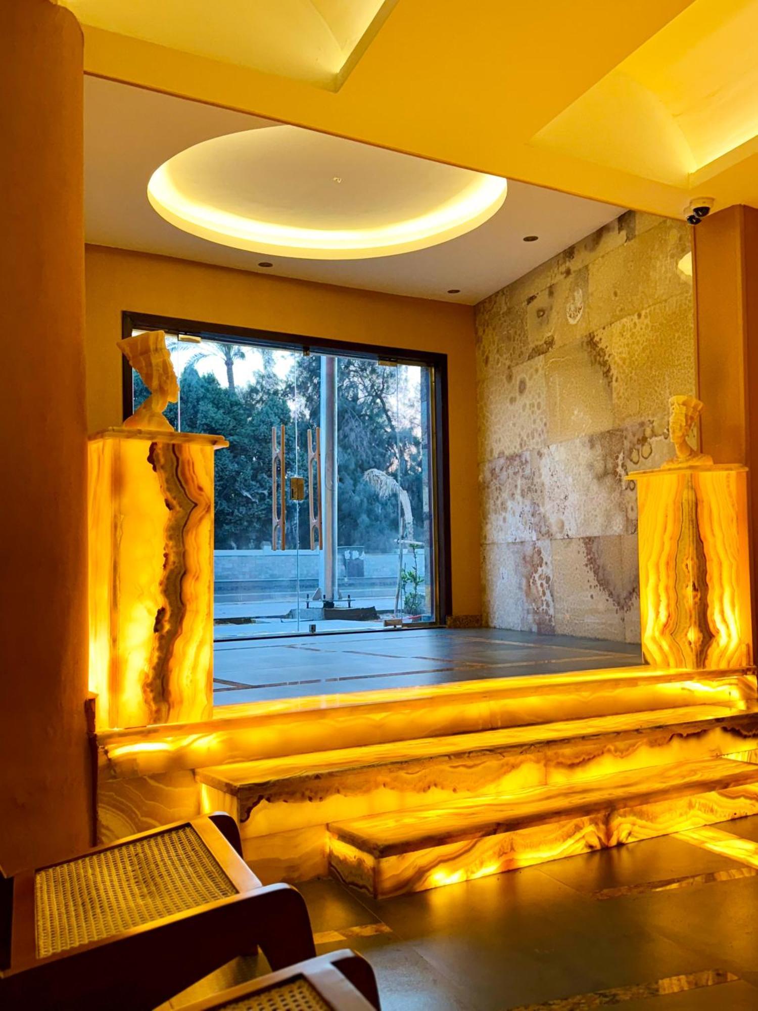 Almas Pyramids Hotel Kafret el-Gabal Esterno foto