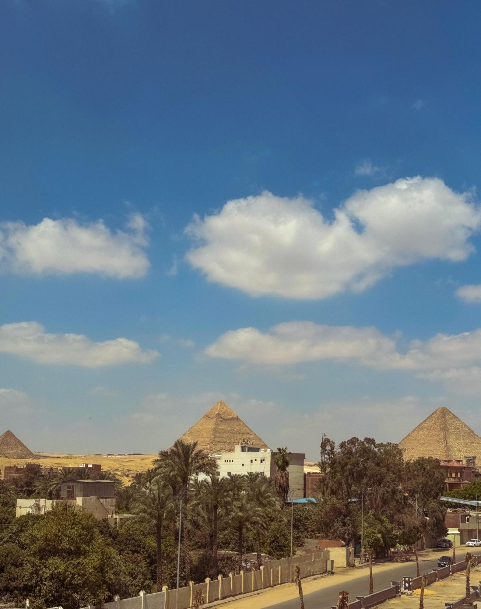Almas Pyramids Hotel Kafret el-Gabal Esterno foto