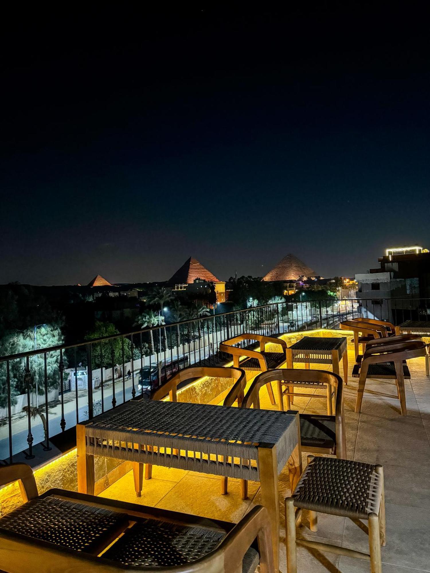Almas Pyramids Hotel Kafret el-Gabal Esterno foto