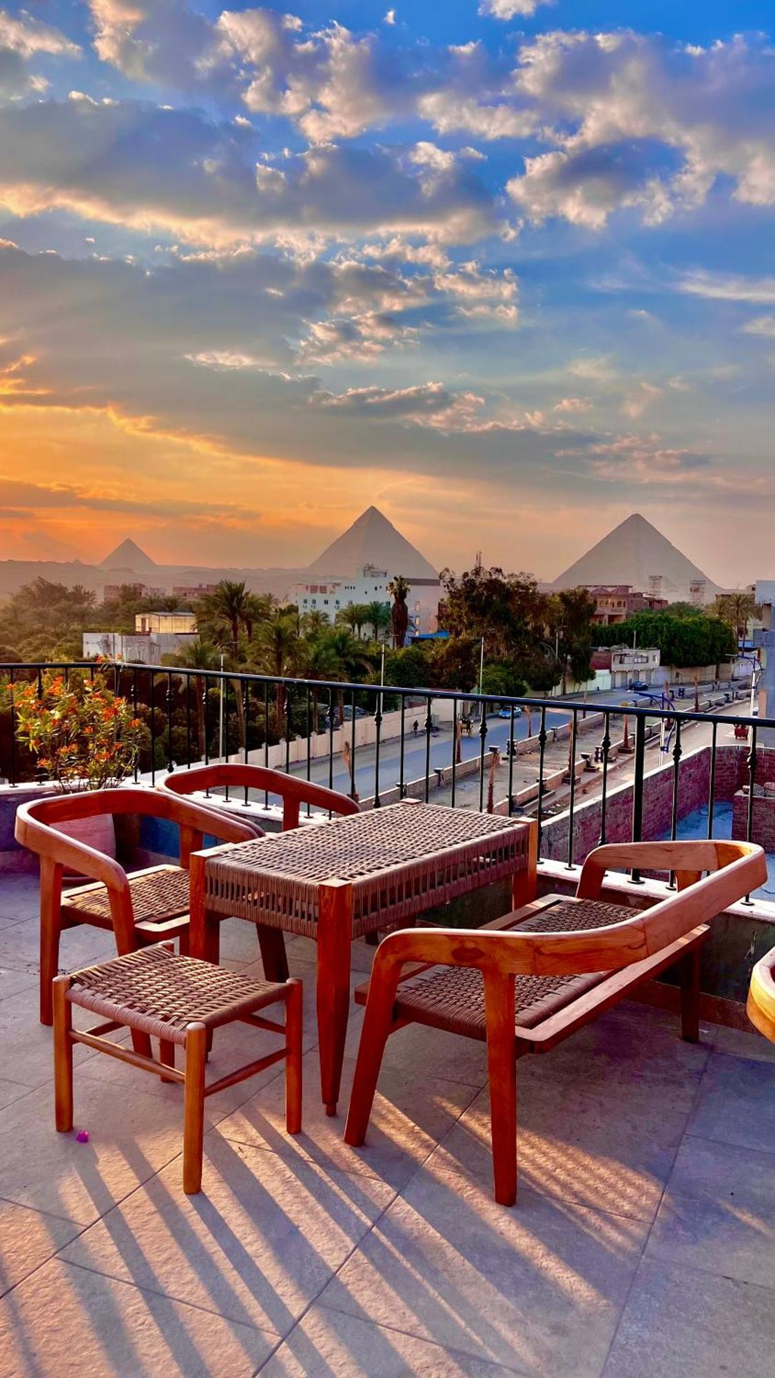 Almas Pyramids Hotel Kafret el-Gabal Esterno foto