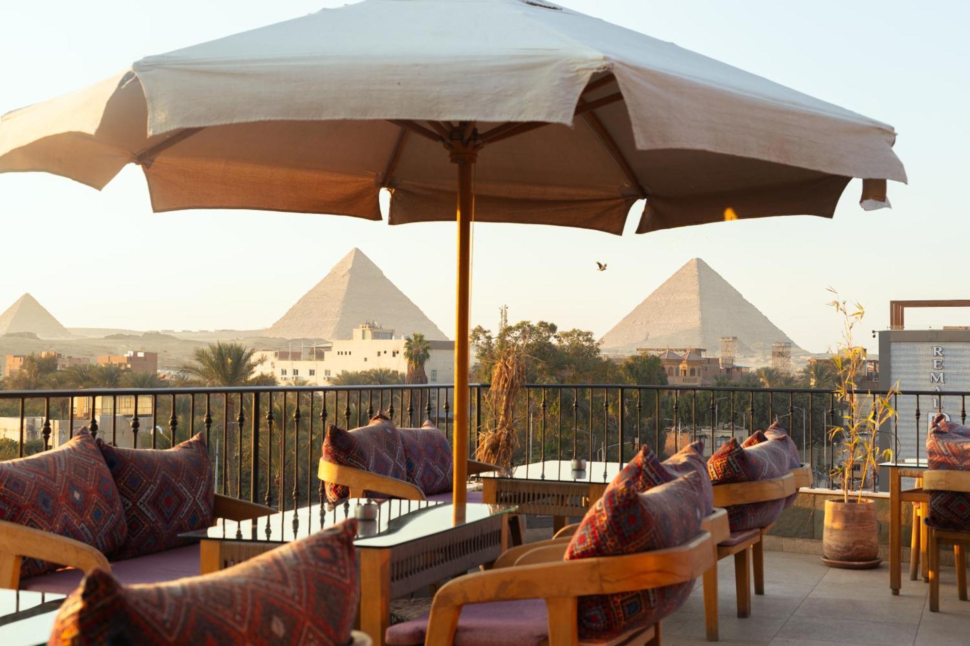 Almas Pyramids Hotel Kafret el-Gabal Esterno foto